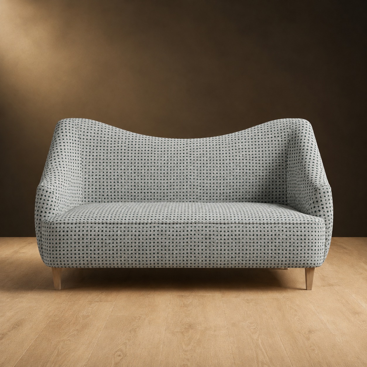 Huntsman Settee in Cobblestone