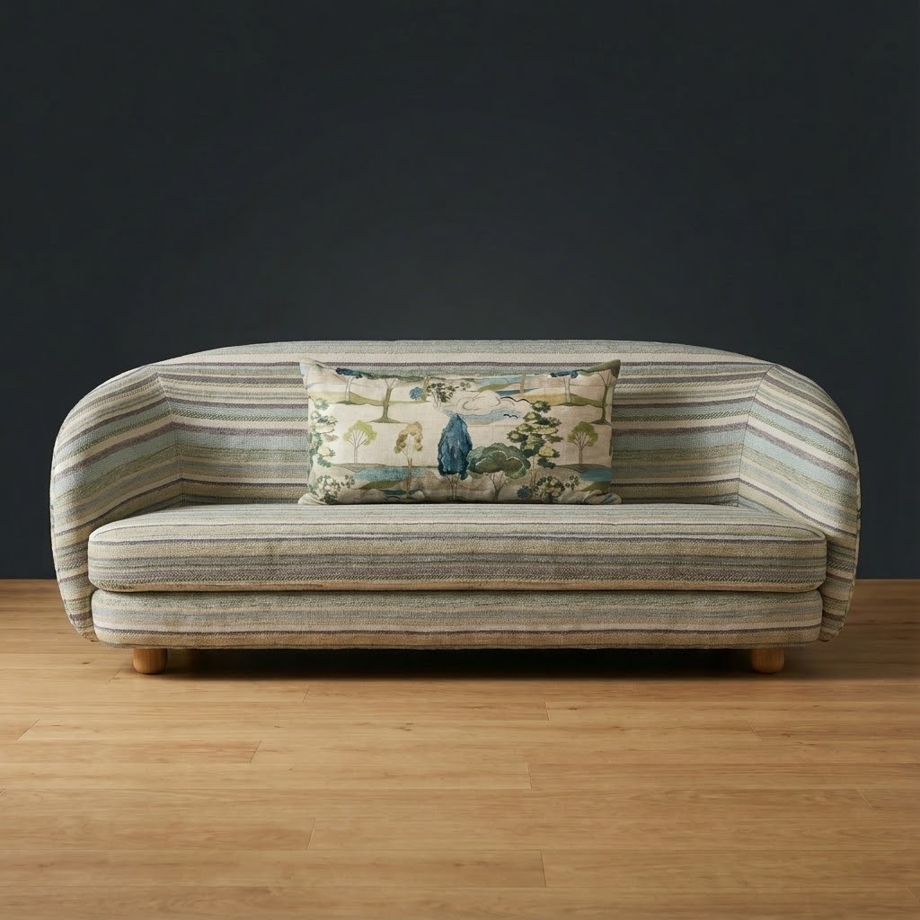 Meridian Sofa in Woven Shores