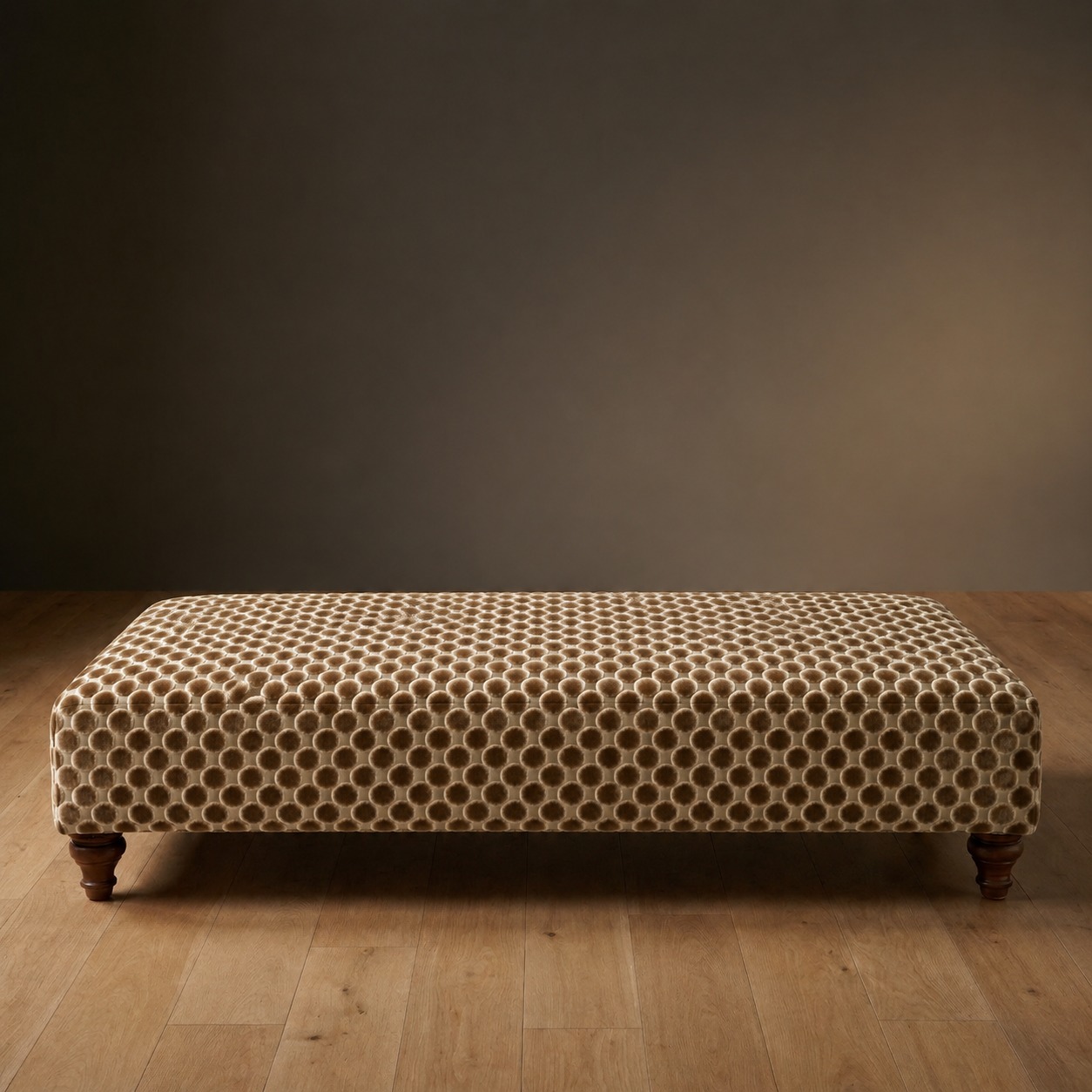 The Sterling Ottoman in Honeycomb Ridge