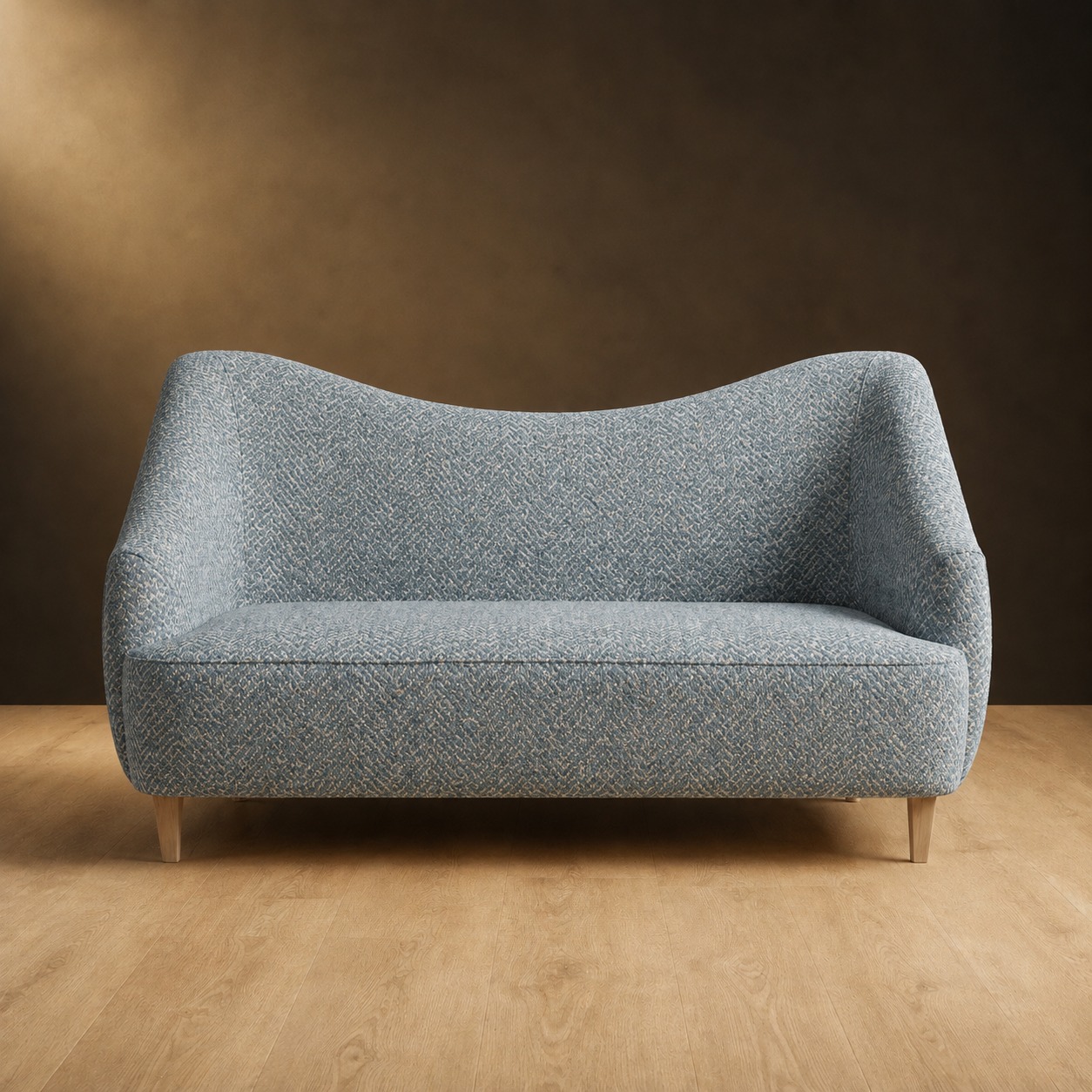 Huntsman Settee in Highland Tweed