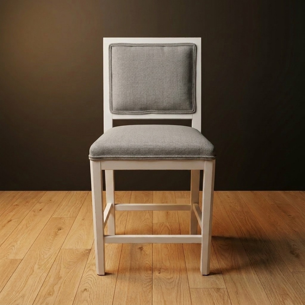 Amalfi Bar Stool in Riverside Canvas