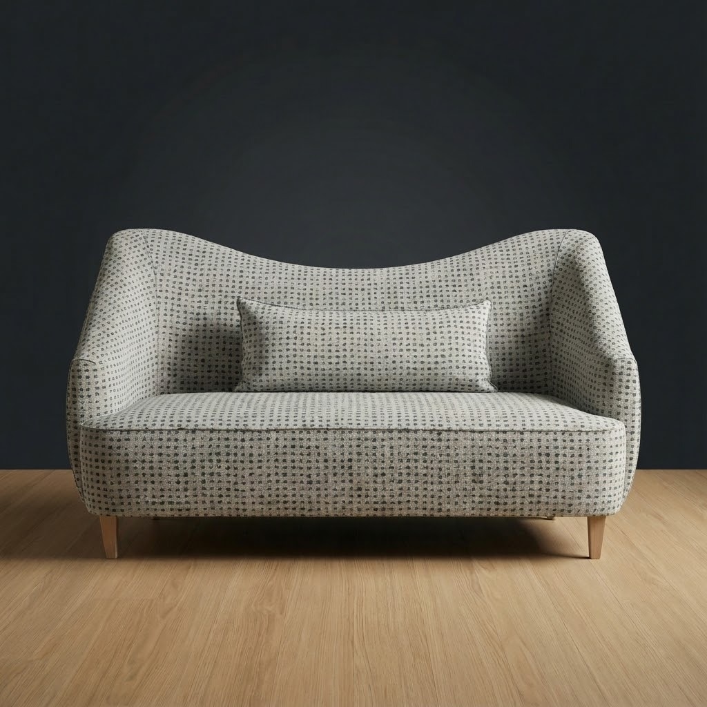 Huntsman Settee in Cobblestone