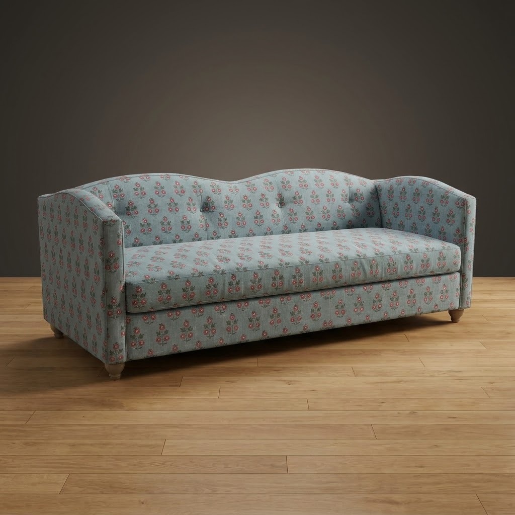 Whitmore Sofa in Rosewood Garden