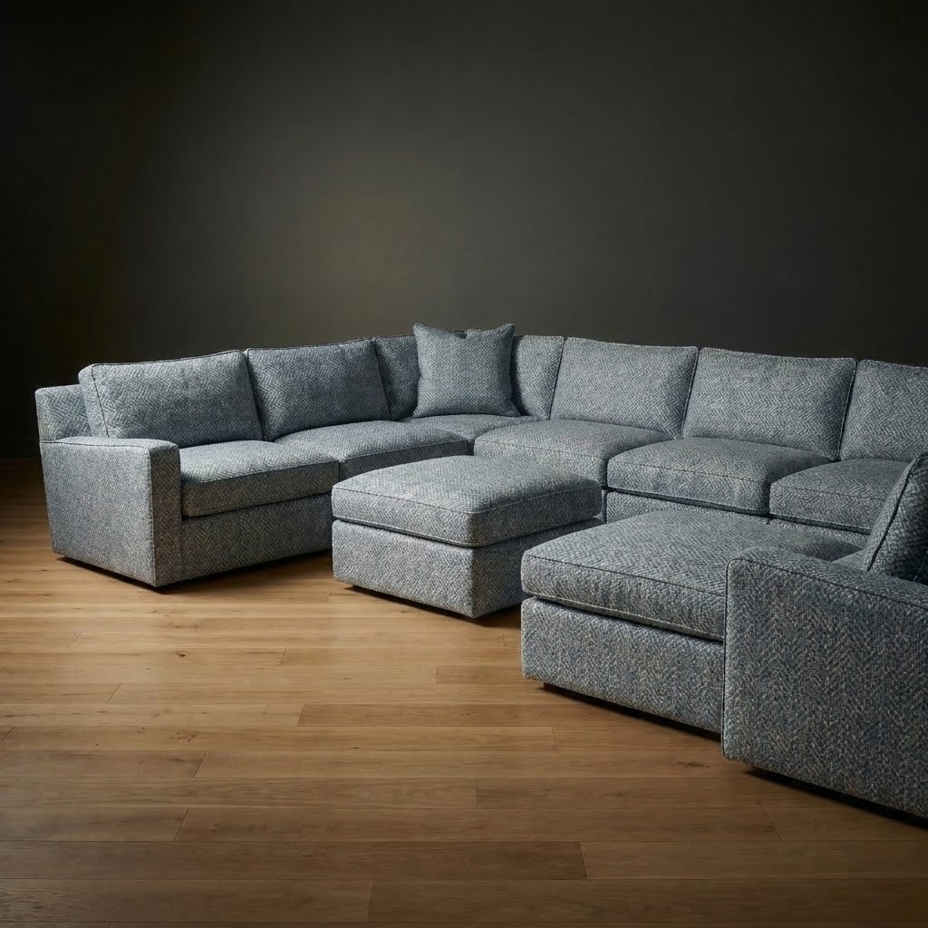 Ellington Sectional in Highland Tweed