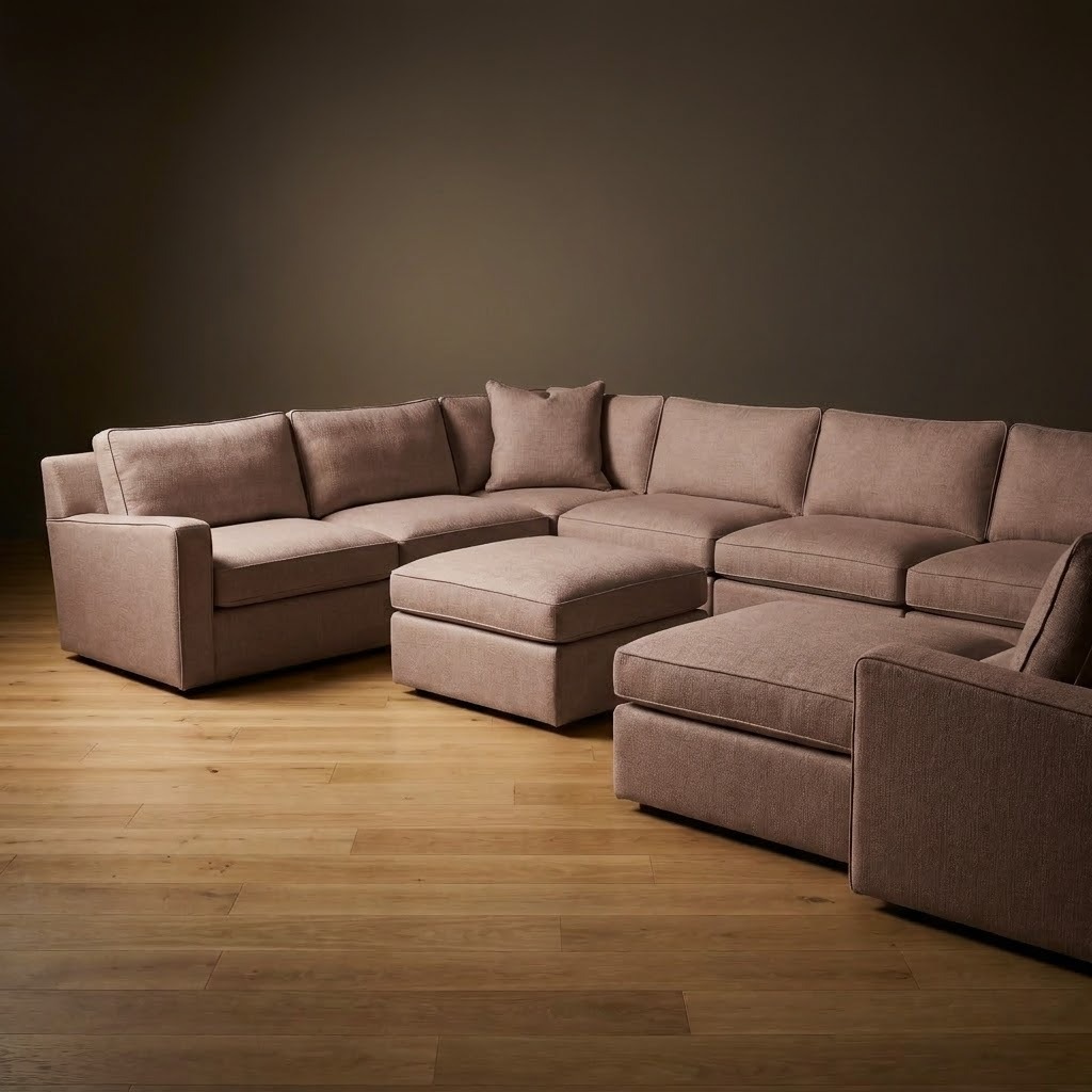 Ellington Sectional in Storm Crossing