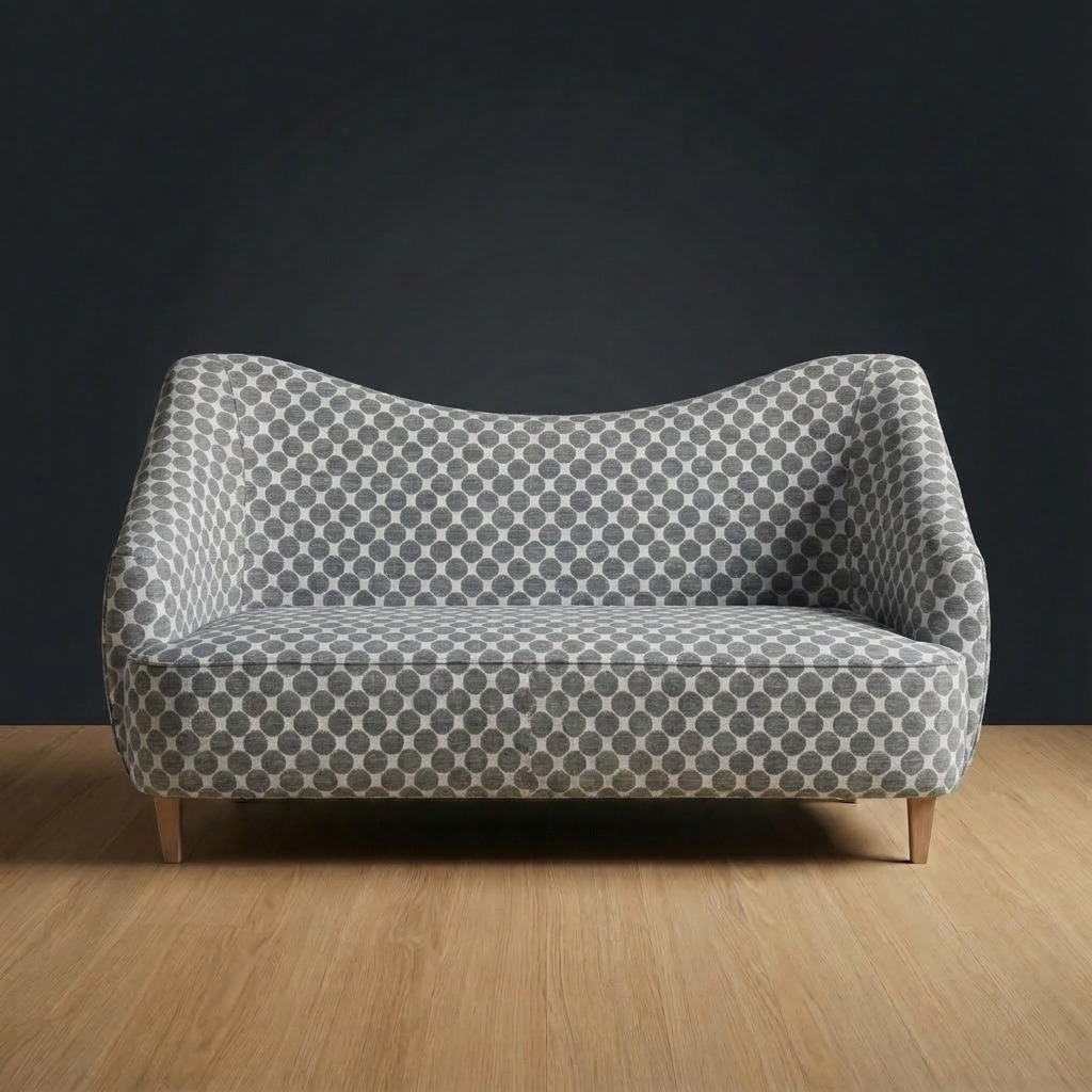 Huntsman Settee in Penny Lane