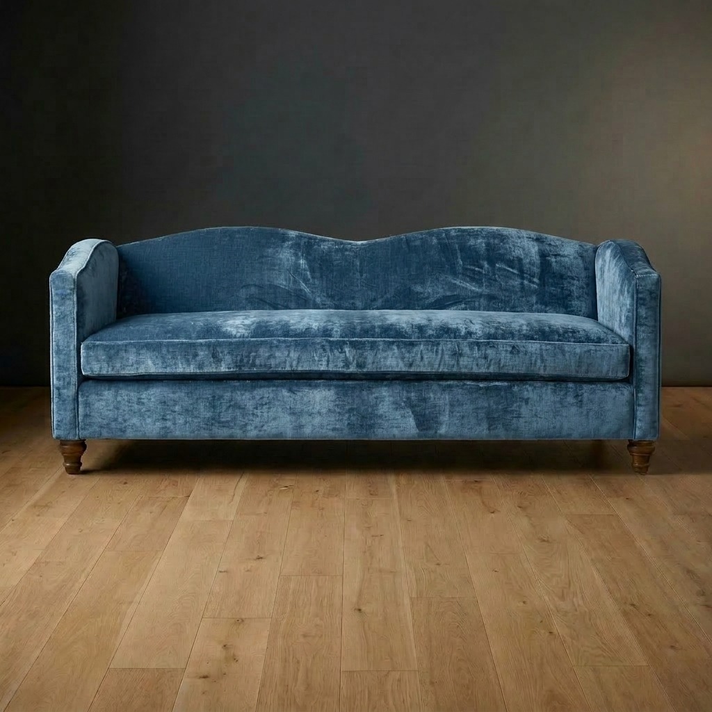 Silhouette Sofa in Storm Crossing