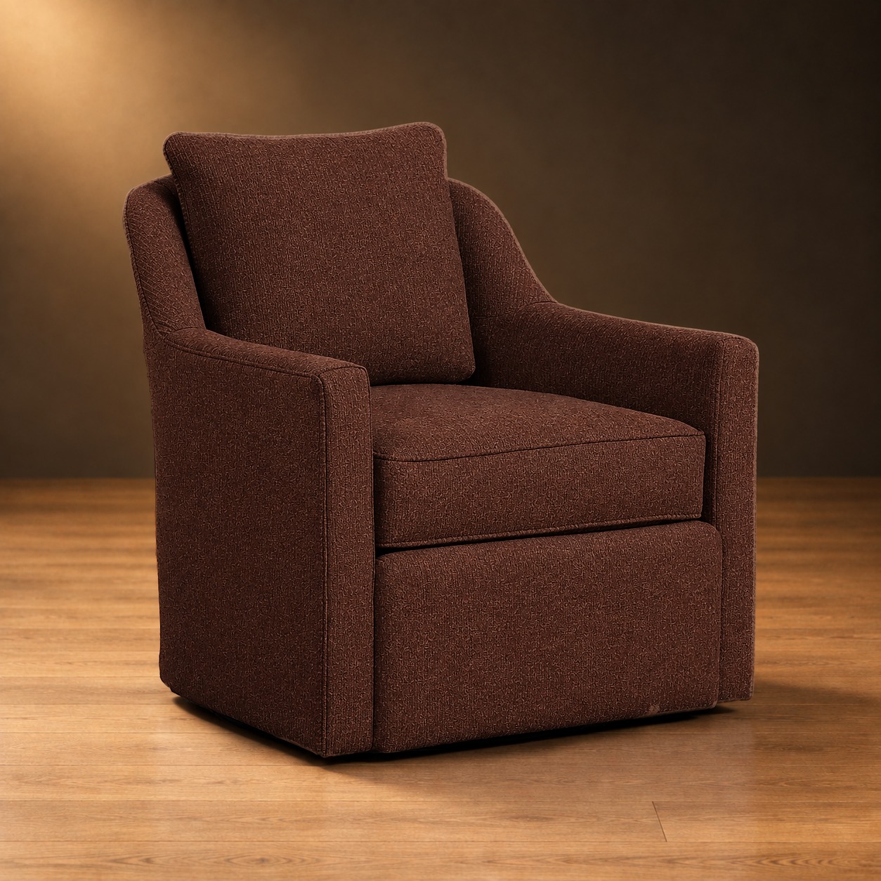The Whitmore Swivel Chair in Piedmont