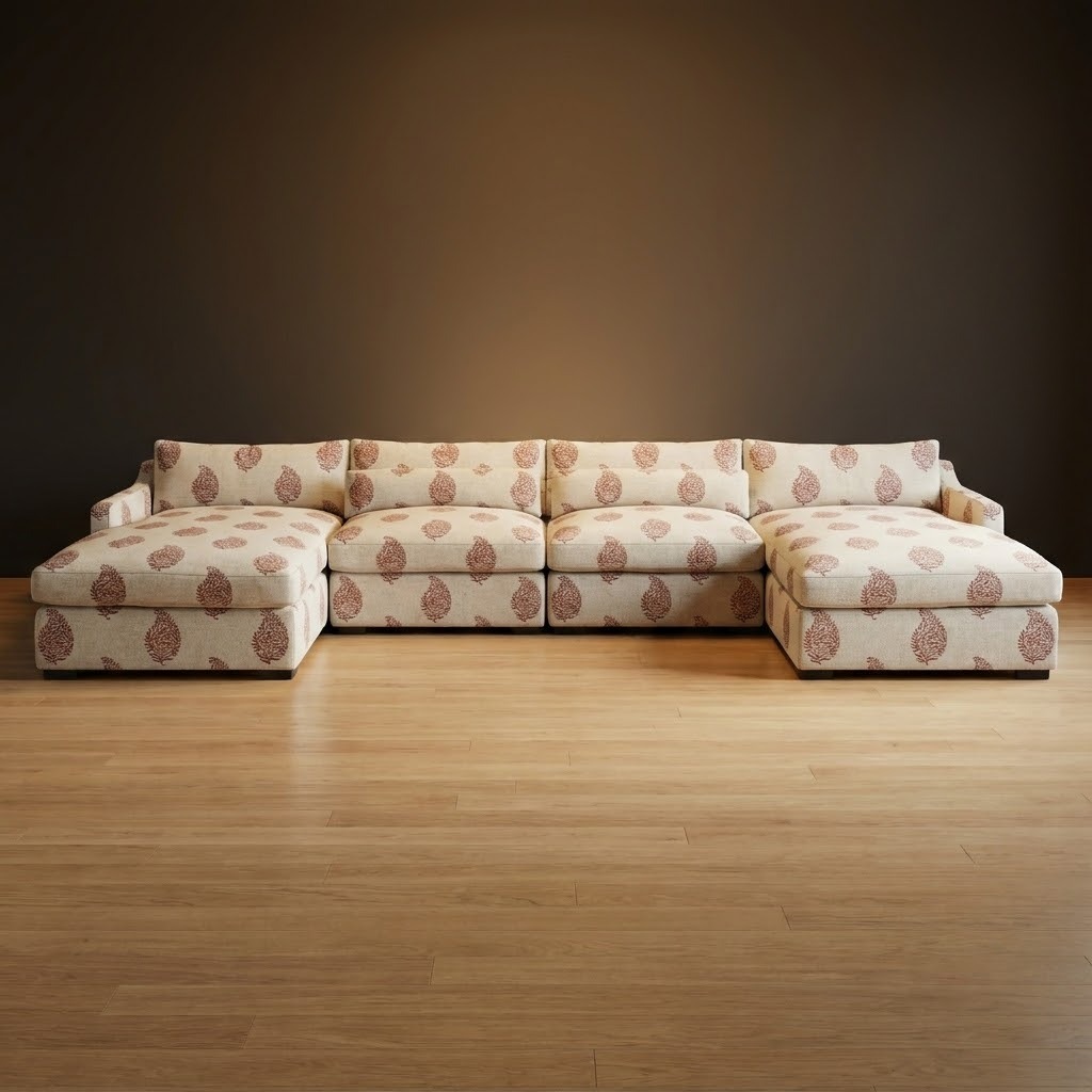 Homestead Sectional in Autumn Leaf