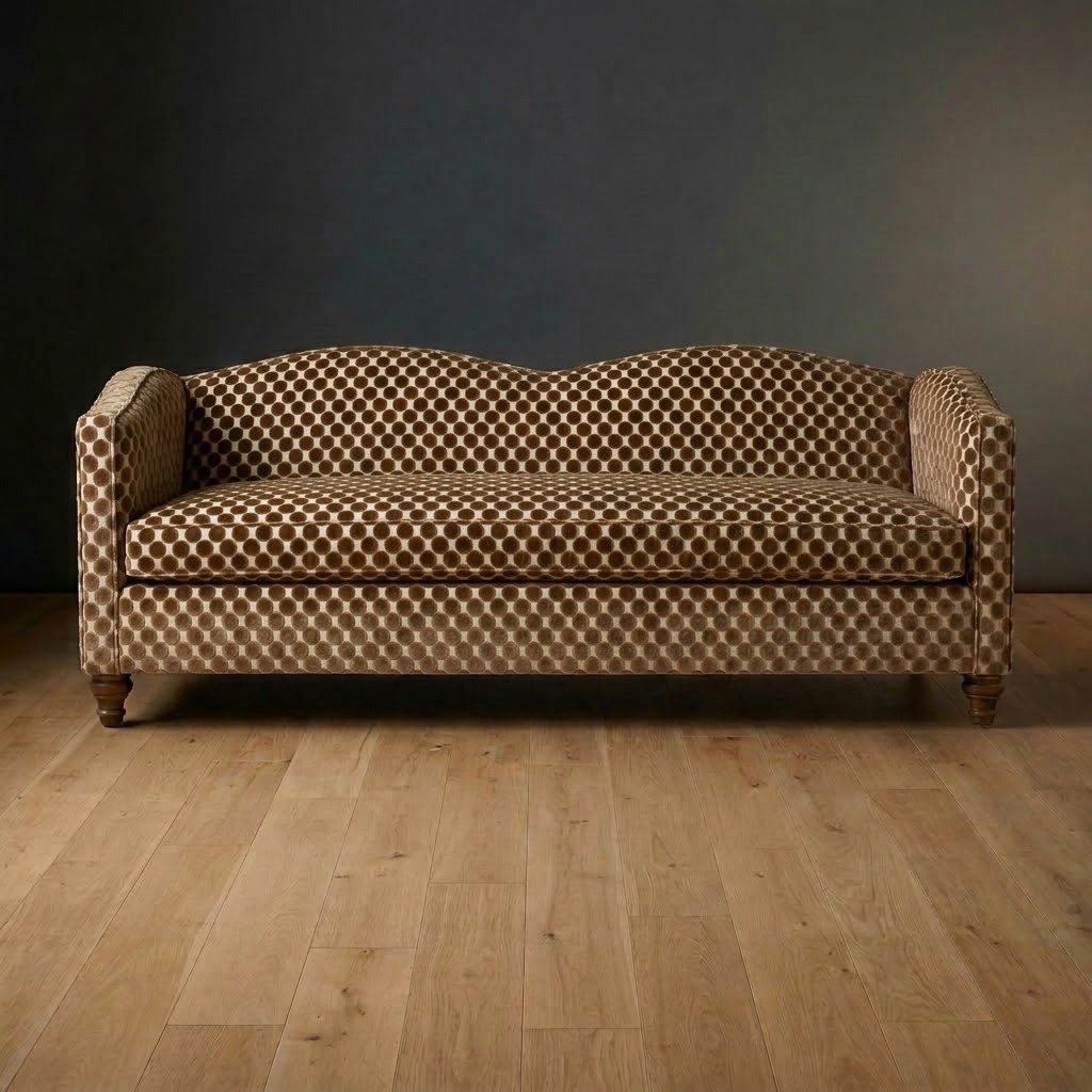 Silhouette Sofa in Honeycomb Ridge