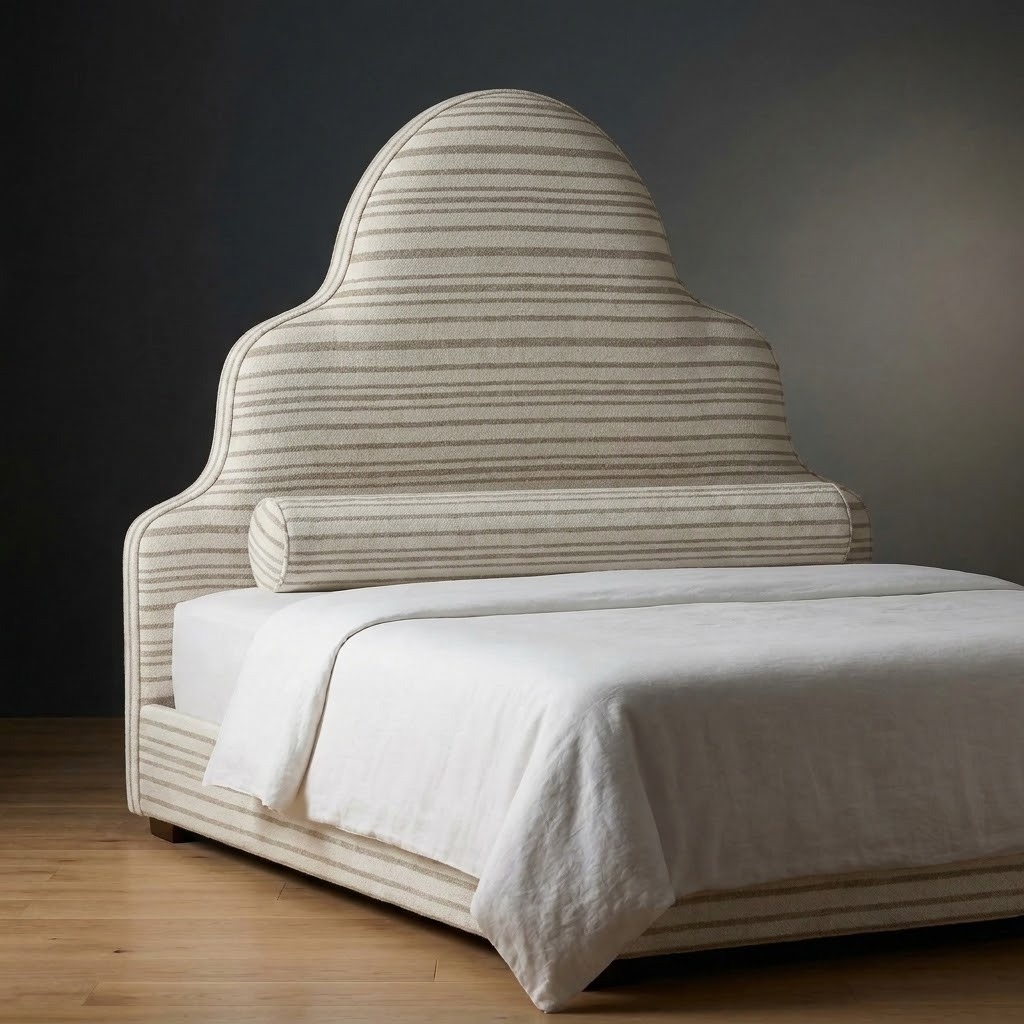 Kingswell Bed in Driftwood