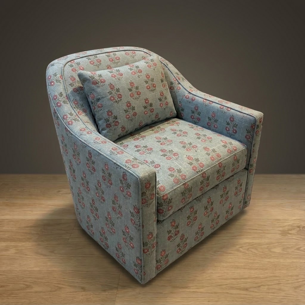 Laurel Chair in Rosewood Garden