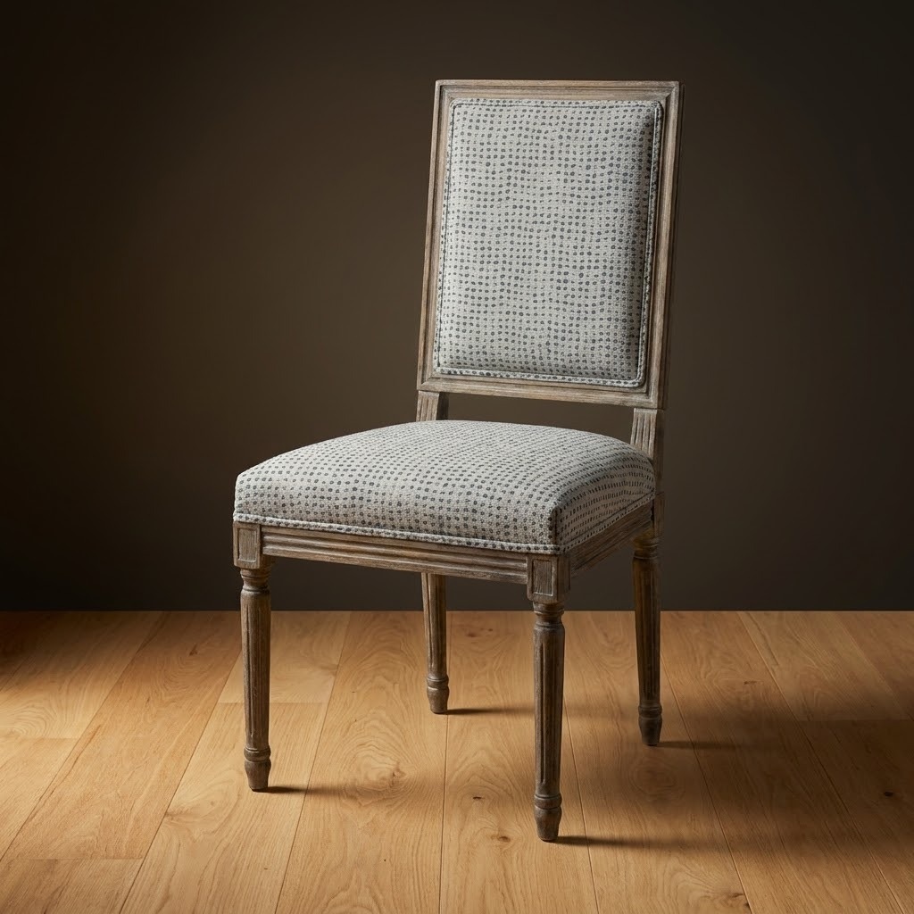 The Florence Dining Chair in Cobblestone