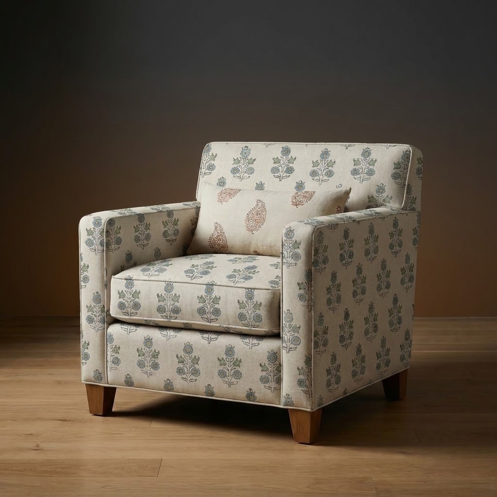 Carrington Chair in Rosewood Garden