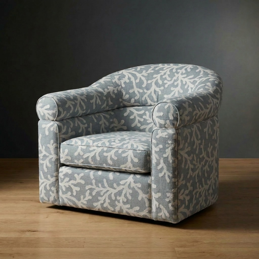 Halston Chair in Coral Gardens