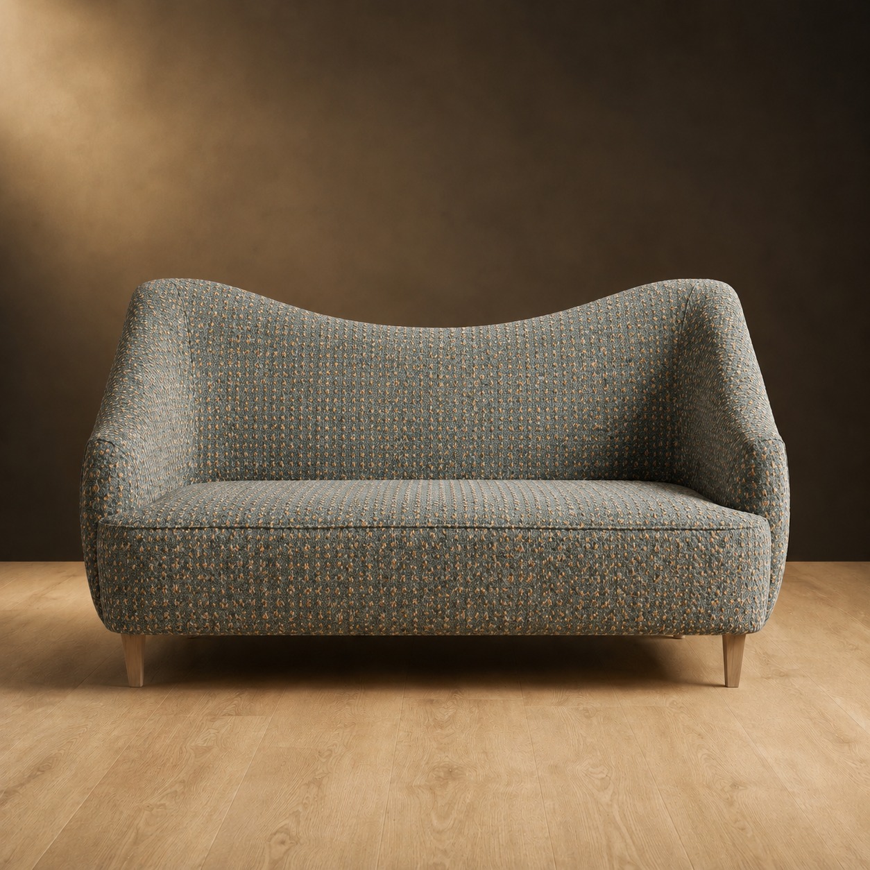 Huntsman Settee in Copper Meadow