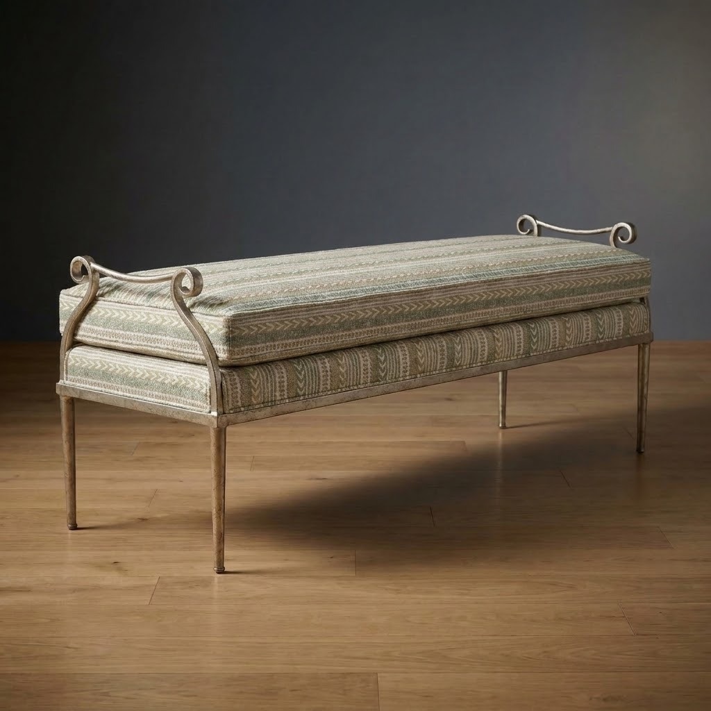Windsor Bench in Fieldstone Braid