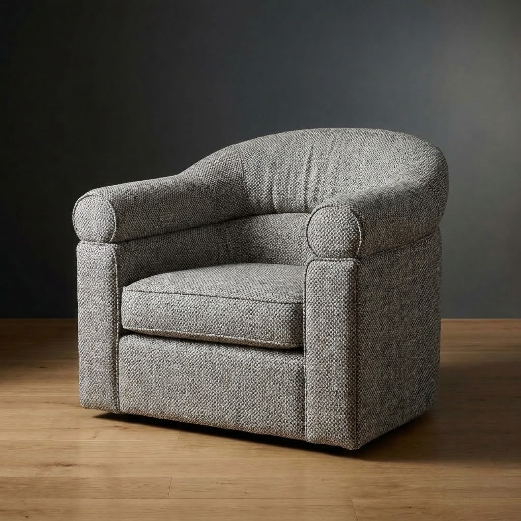 Halston Chair in Salt & Pepper