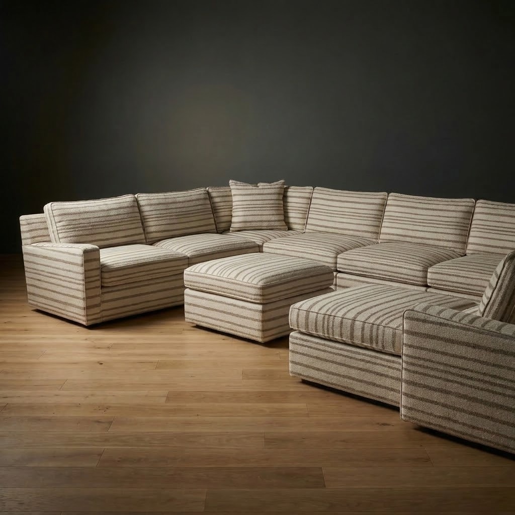 Ellington Sectional in Driftwood