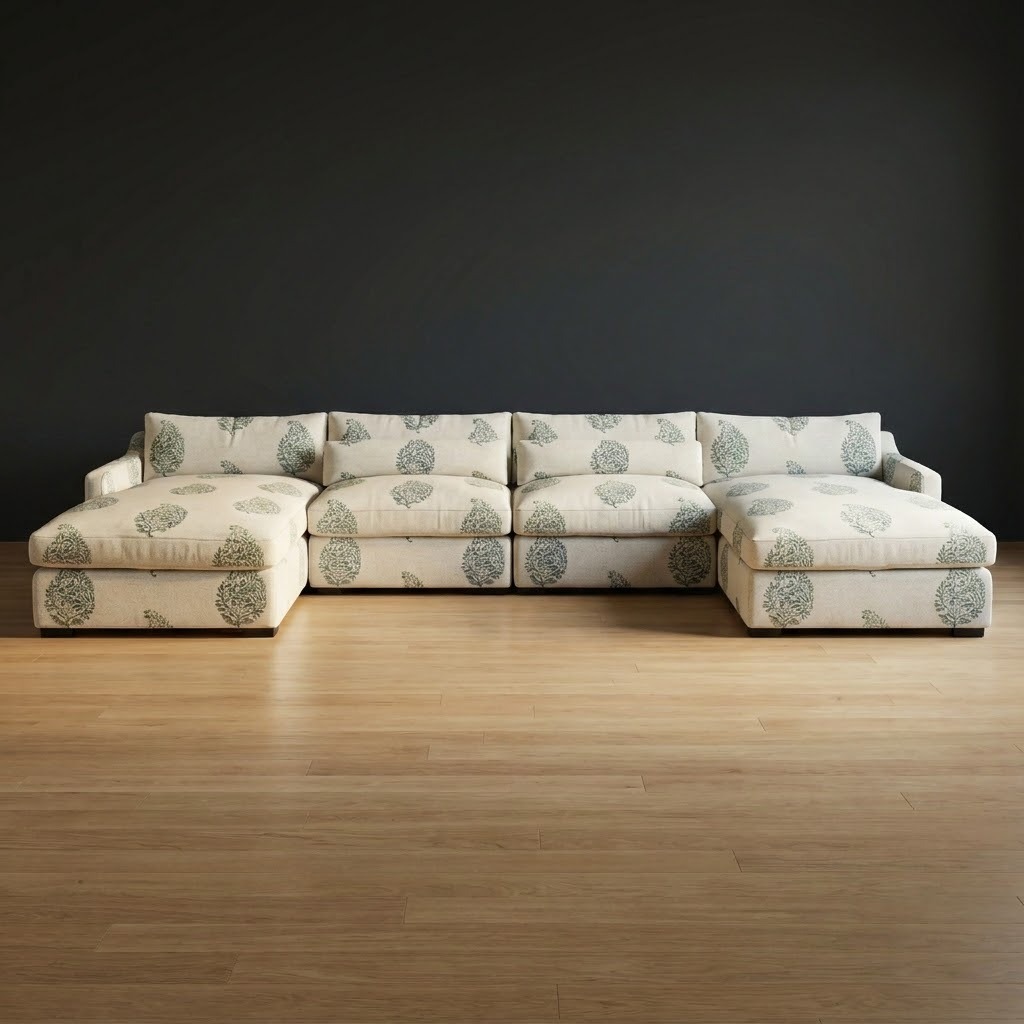 Homestead Sectional in Autumn Leaf