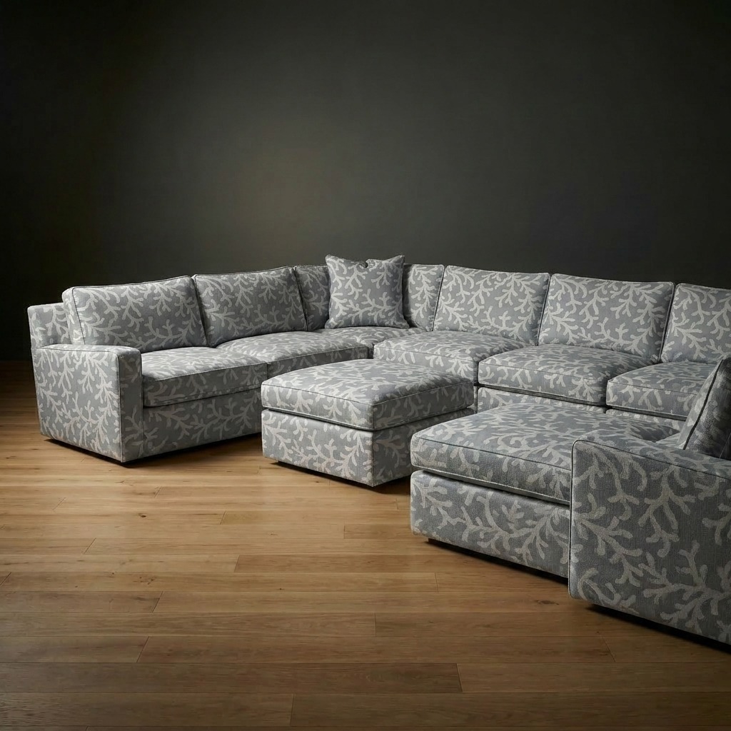 Ellington Sectional in Coral Gardens