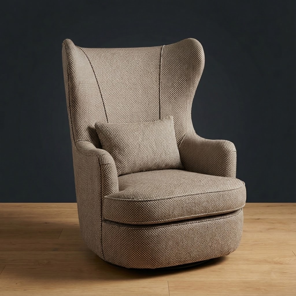 Wayfarer Swivel Chair in Copperfield