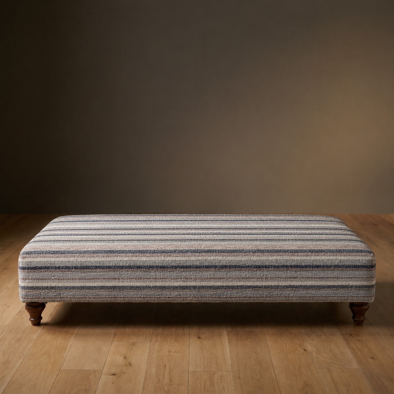 The Sterling Ottoman in Beacon Hill
