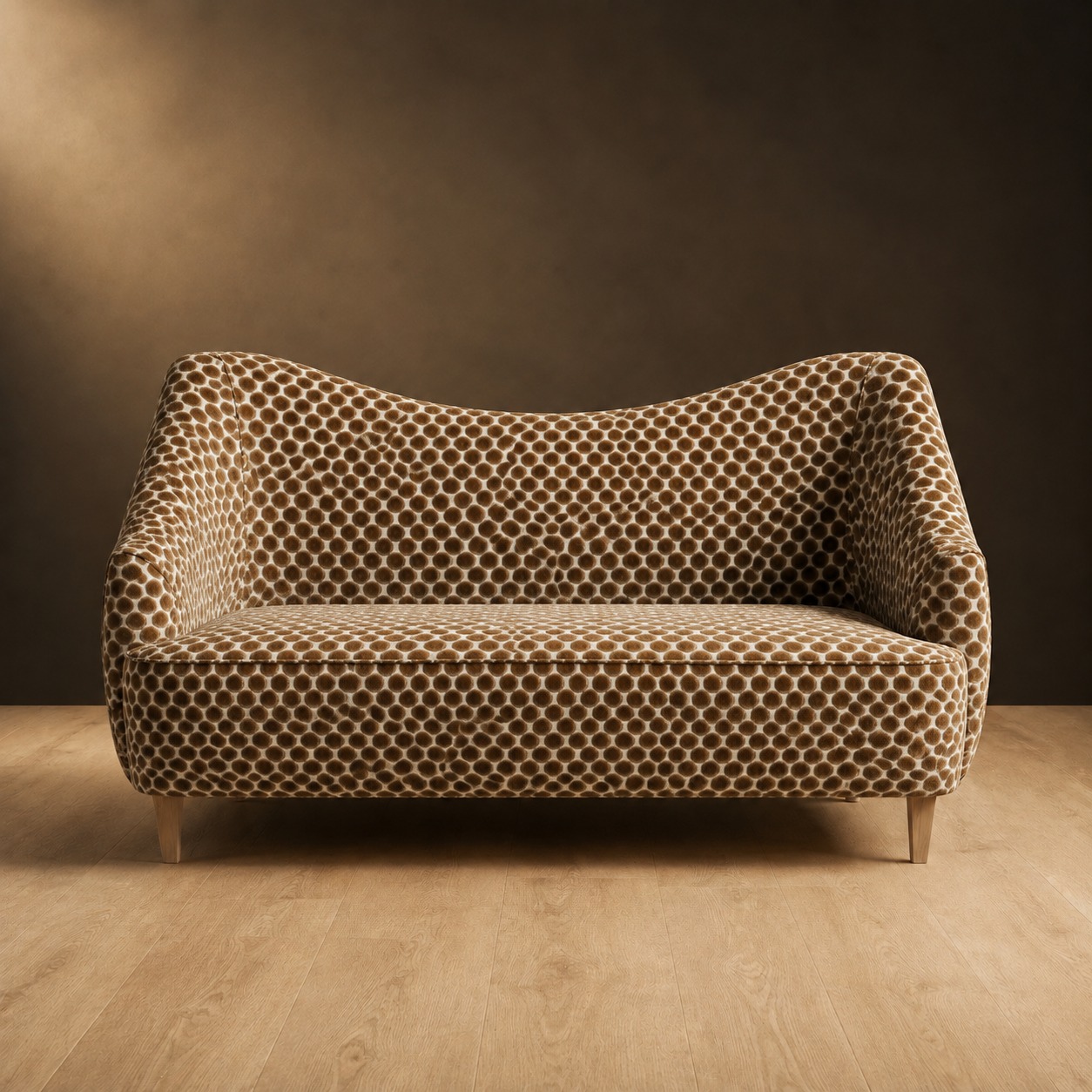 Huntsman Settee in Honeycomb Ridge
