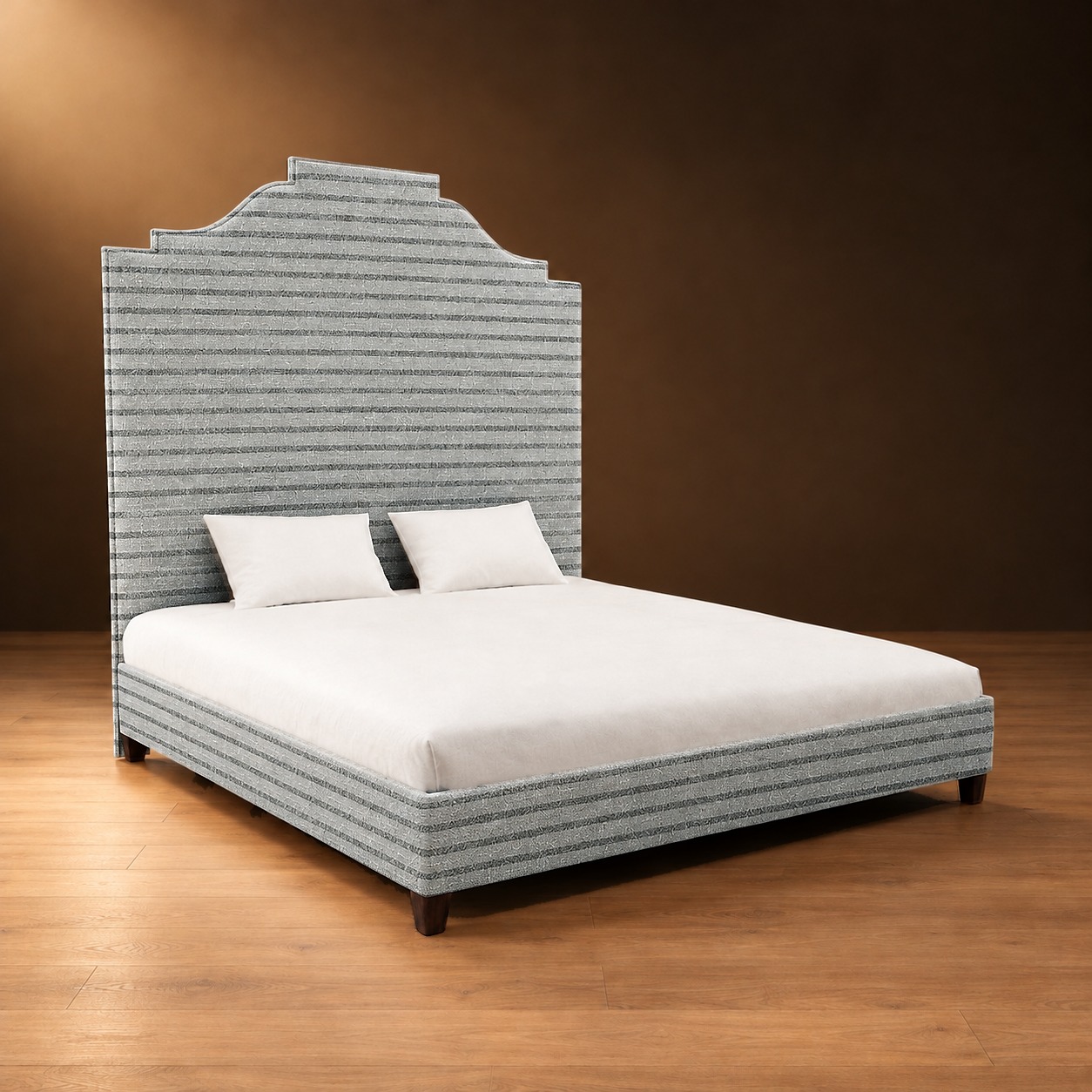 Nina Bed in Driftwood