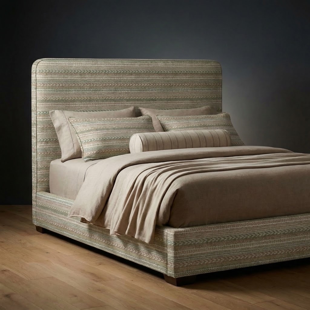 Montford Bed in Fieldstone Braid