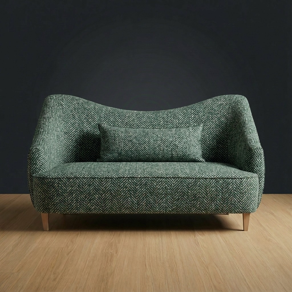 Huntsman Settee in Fern Valley