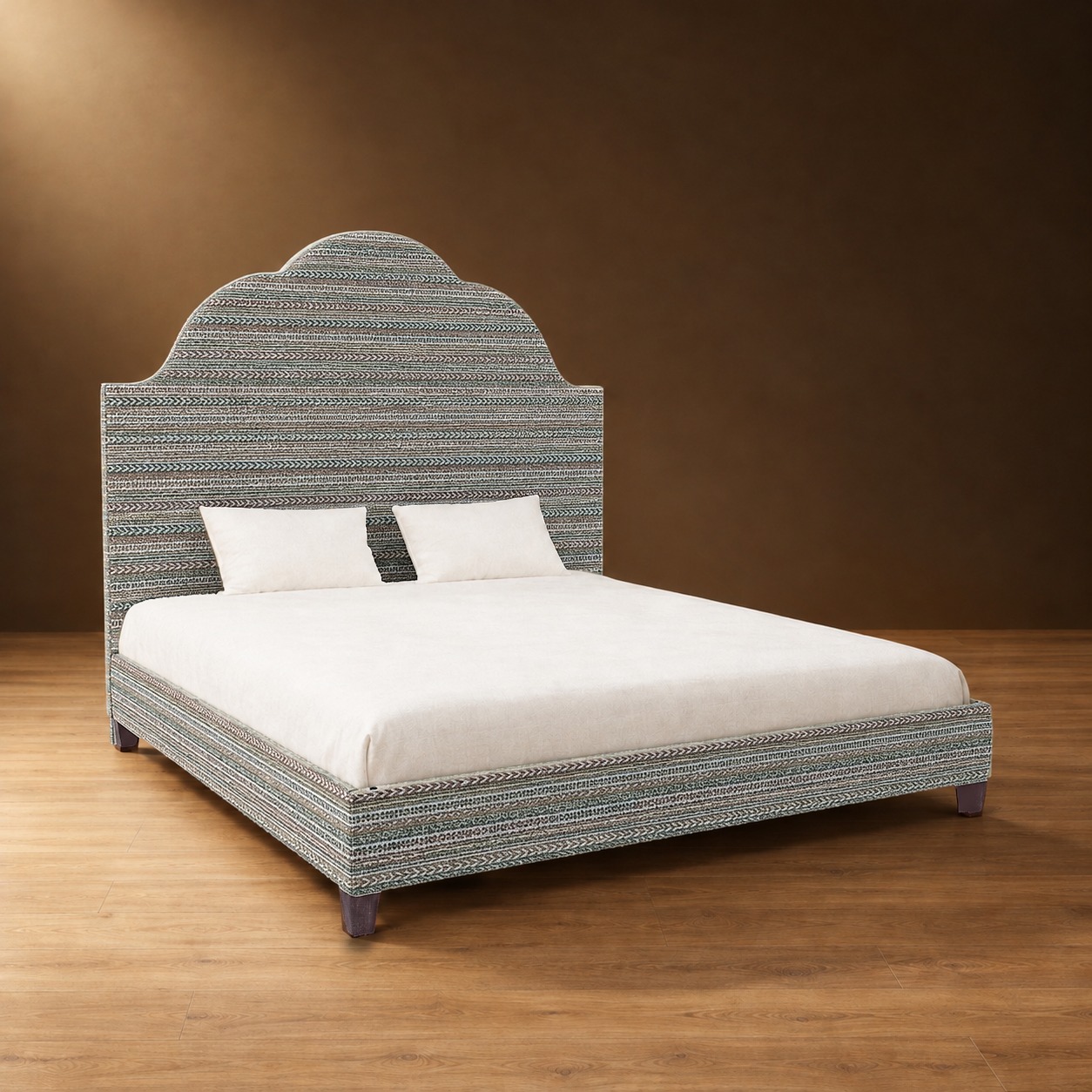 Cascade Bed in Fieldstone Braid