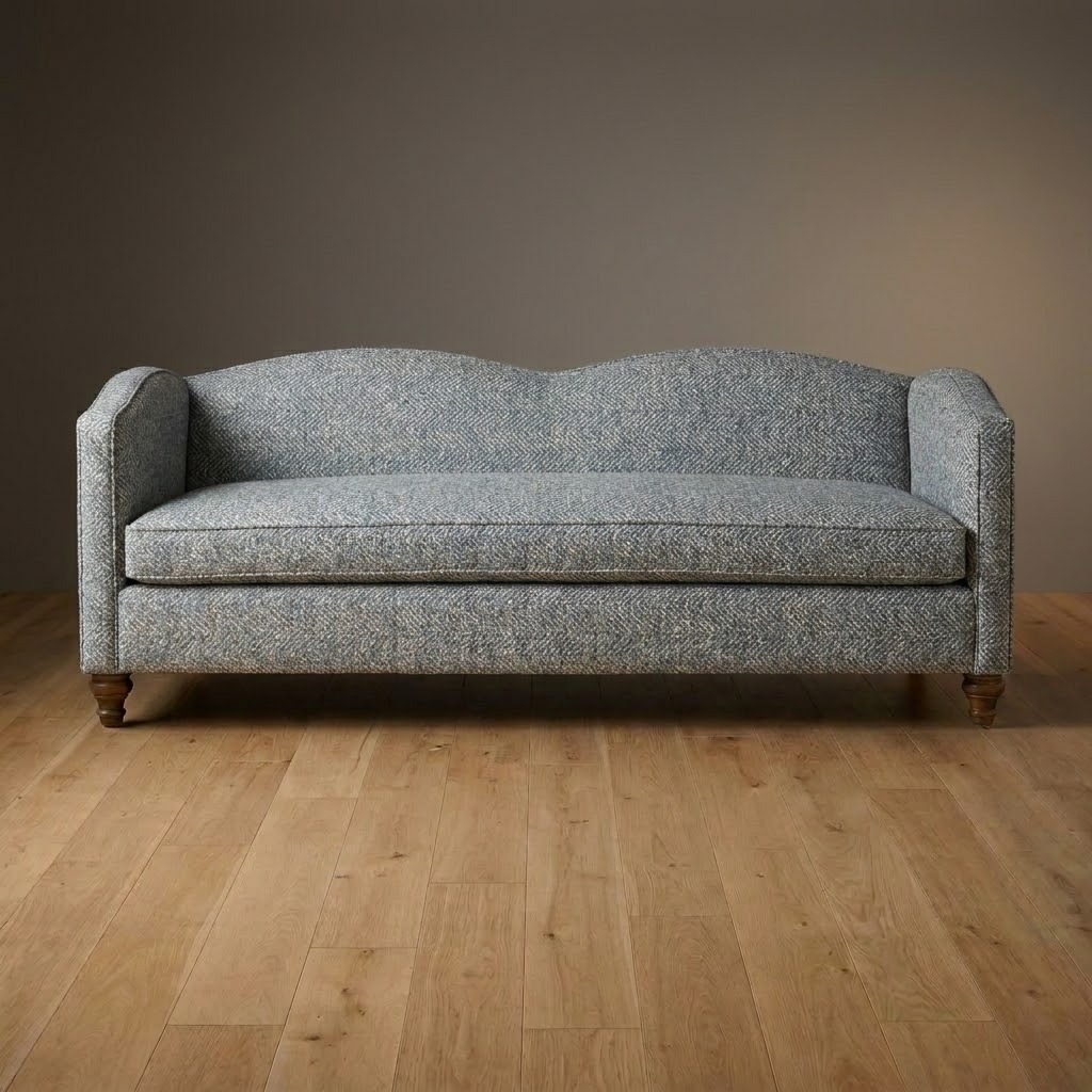 Silhouette Sofa in Highland Tweed
