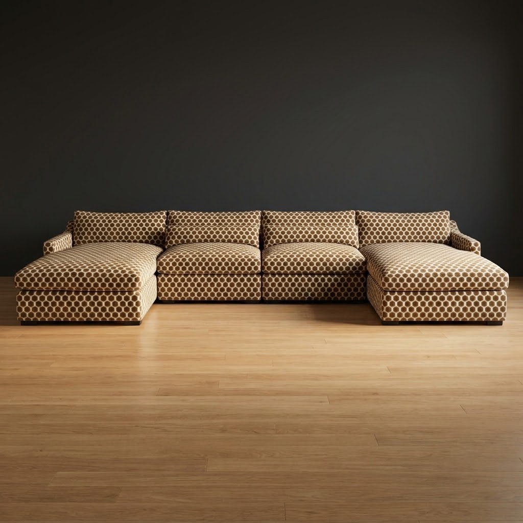 Homestead Sectional in Honeycomb Ridge
