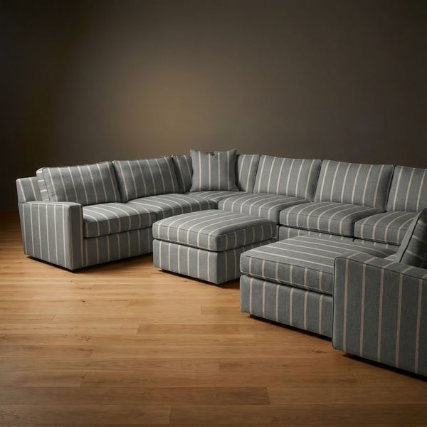 Millfield Stripe - Gunmetal