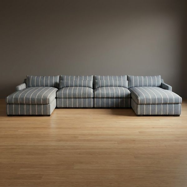 Millfield Stripe - Gunmetal