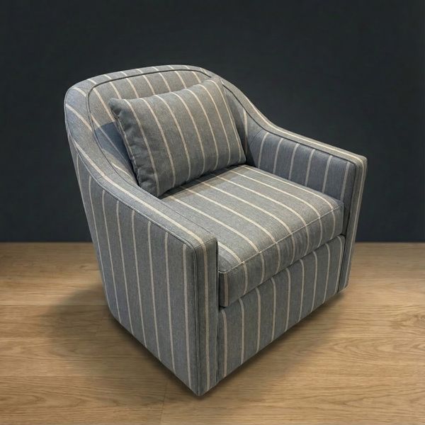 Millfield Stripe - Gunmetal