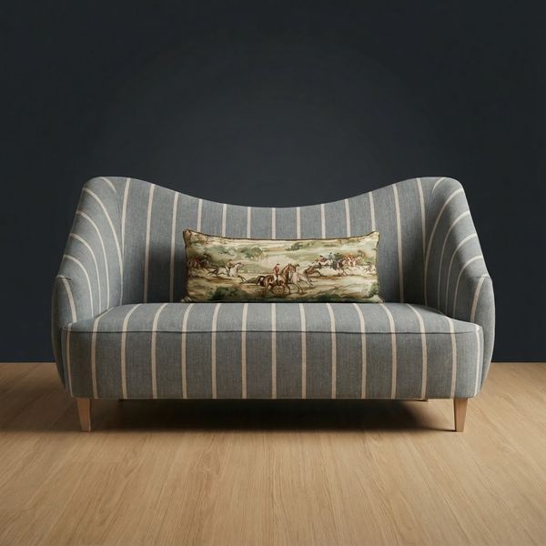 Millfield Stripe - Gunmetal